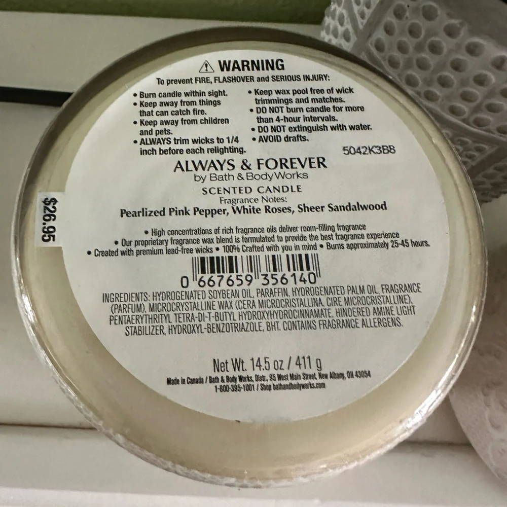 Bath & Body Works both brand